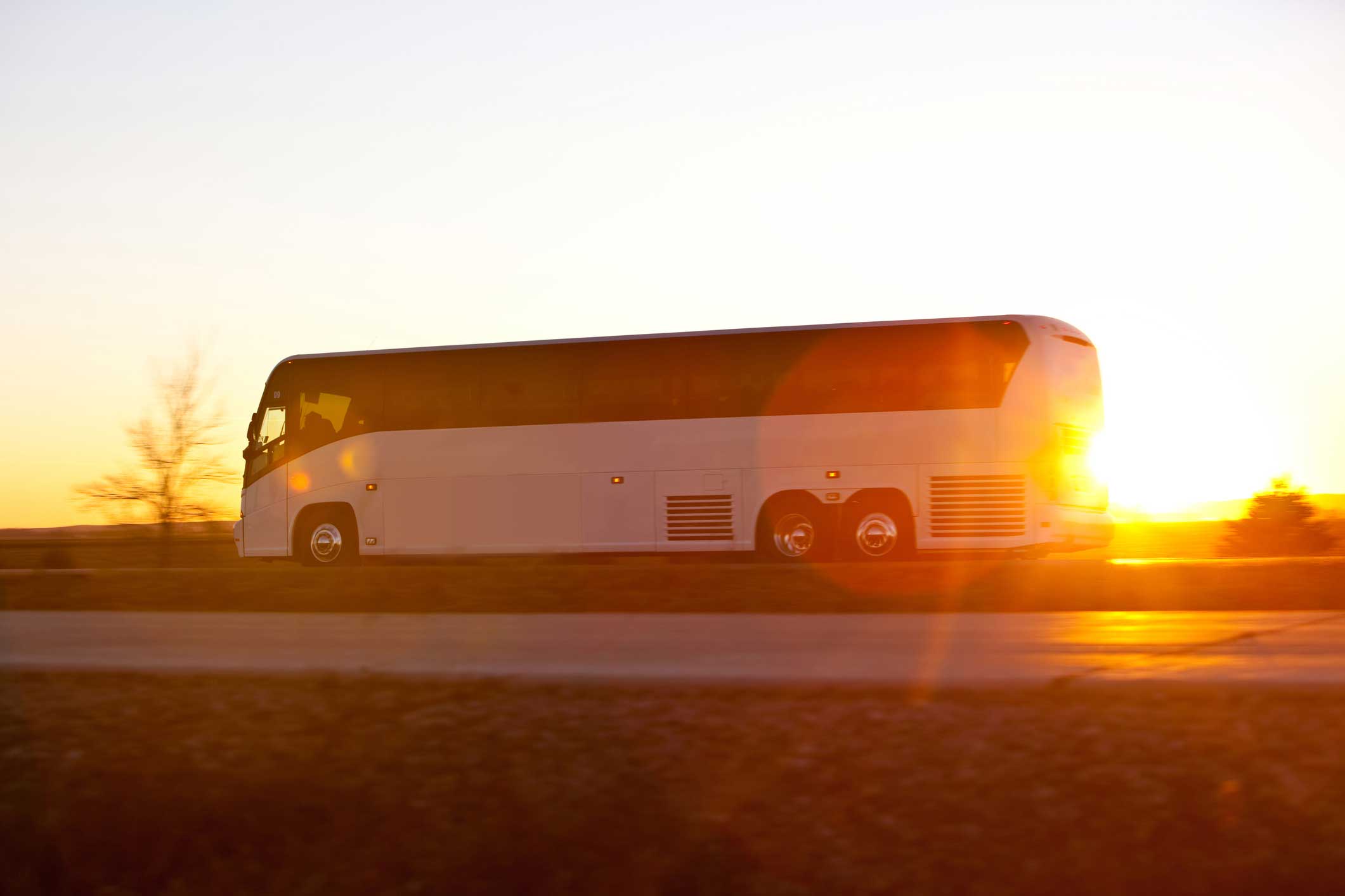 Large bus rental is a service for large groups in Cleveland, Ohio